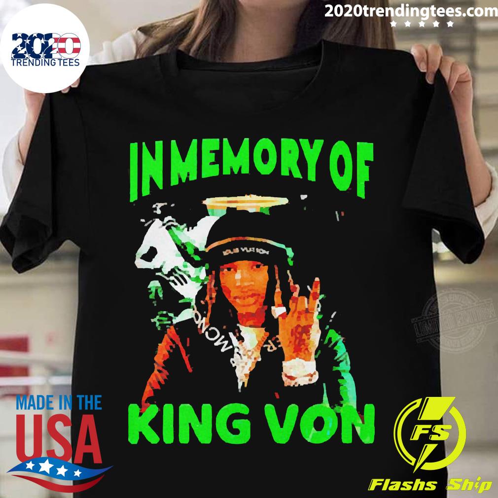 In Memory Of King Von - Adult & Kids T-Shirts, Sweatshirts & Hoodies apparel design preview 1