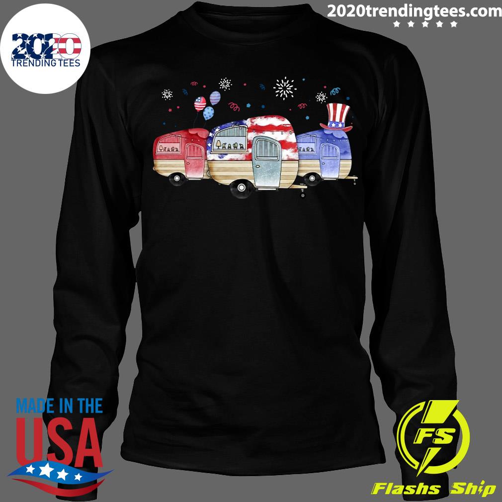 Independence Day 4th Of July Camping Beauty America - Adult & Kids T-Shirts, Sweatshirts & Hoodies apparel design preview 4