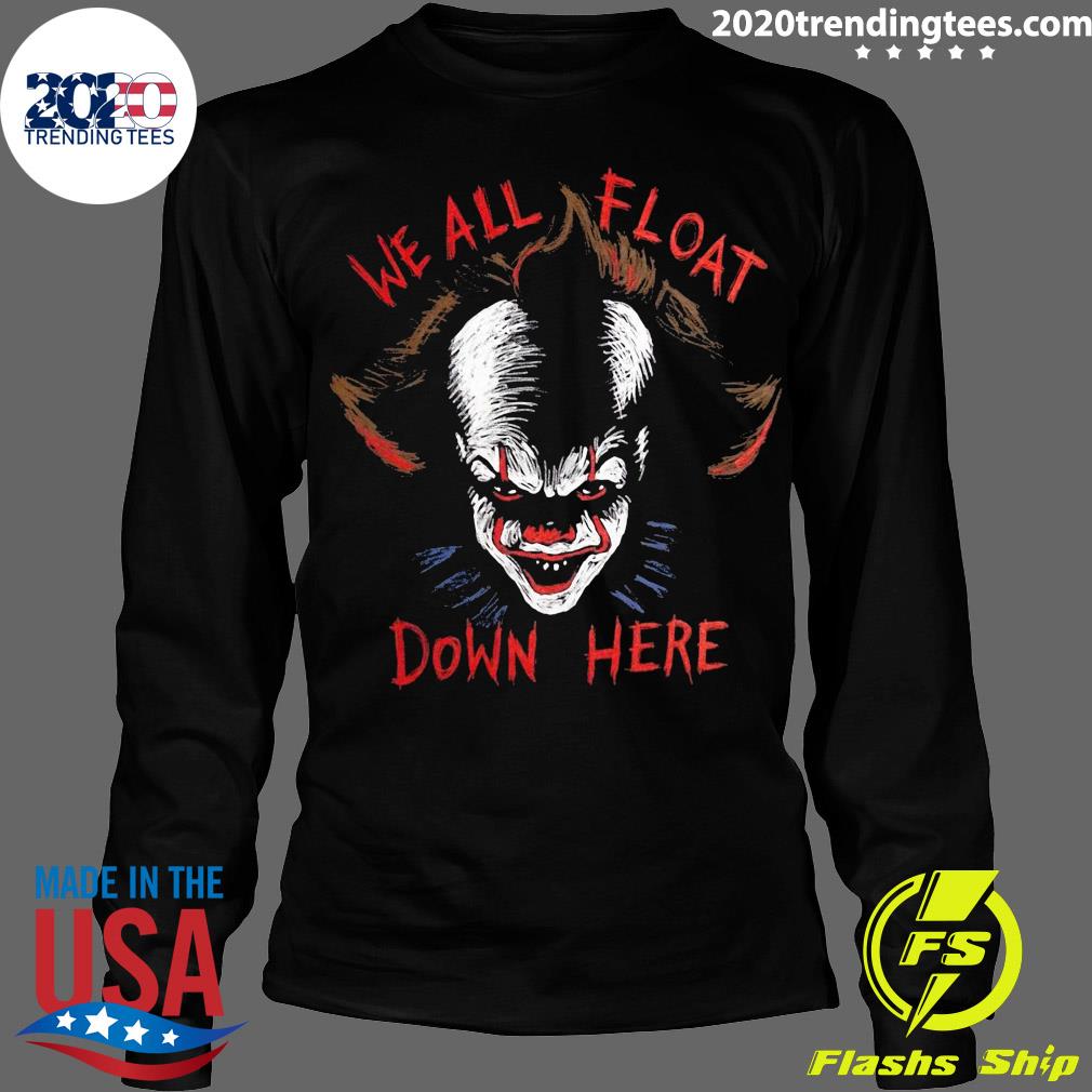 It Pennywise We All Float Down Here Halloween Clown - Adult & Kids T-Shirts, Sweatshirts & Hoodies apparel design preview 4