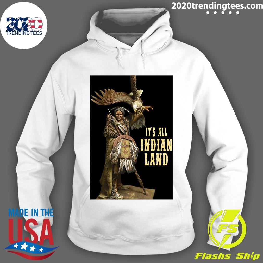 It's All Indian Land Vertical Poster - Adult & Kids T-Shirts, Sweatshirts & Hoodies apparel design preview 2
