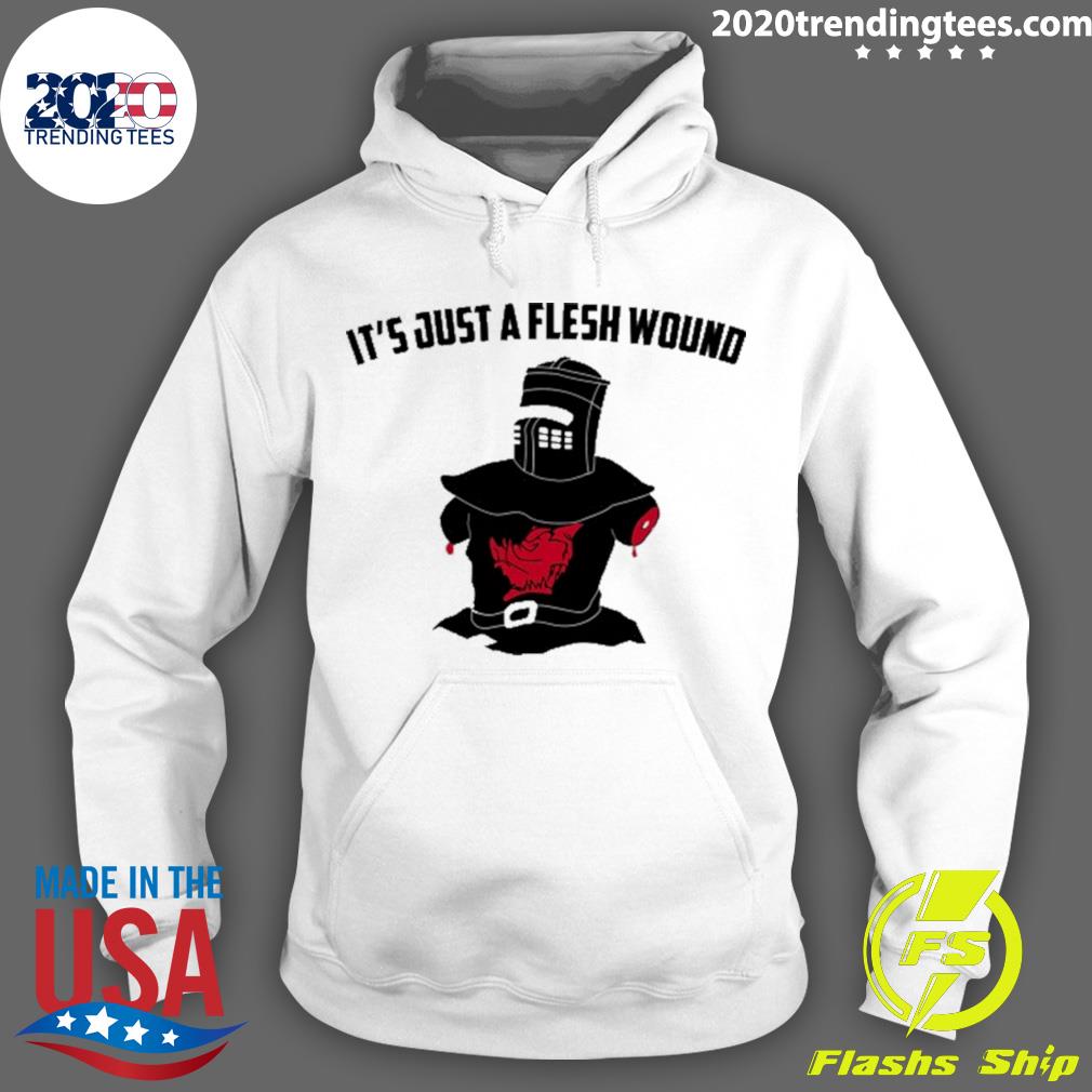 It's Just A Flesh Wound - Adult & Kids T-Shirts, Sweatshirts & Hoodies apparel design preview 2