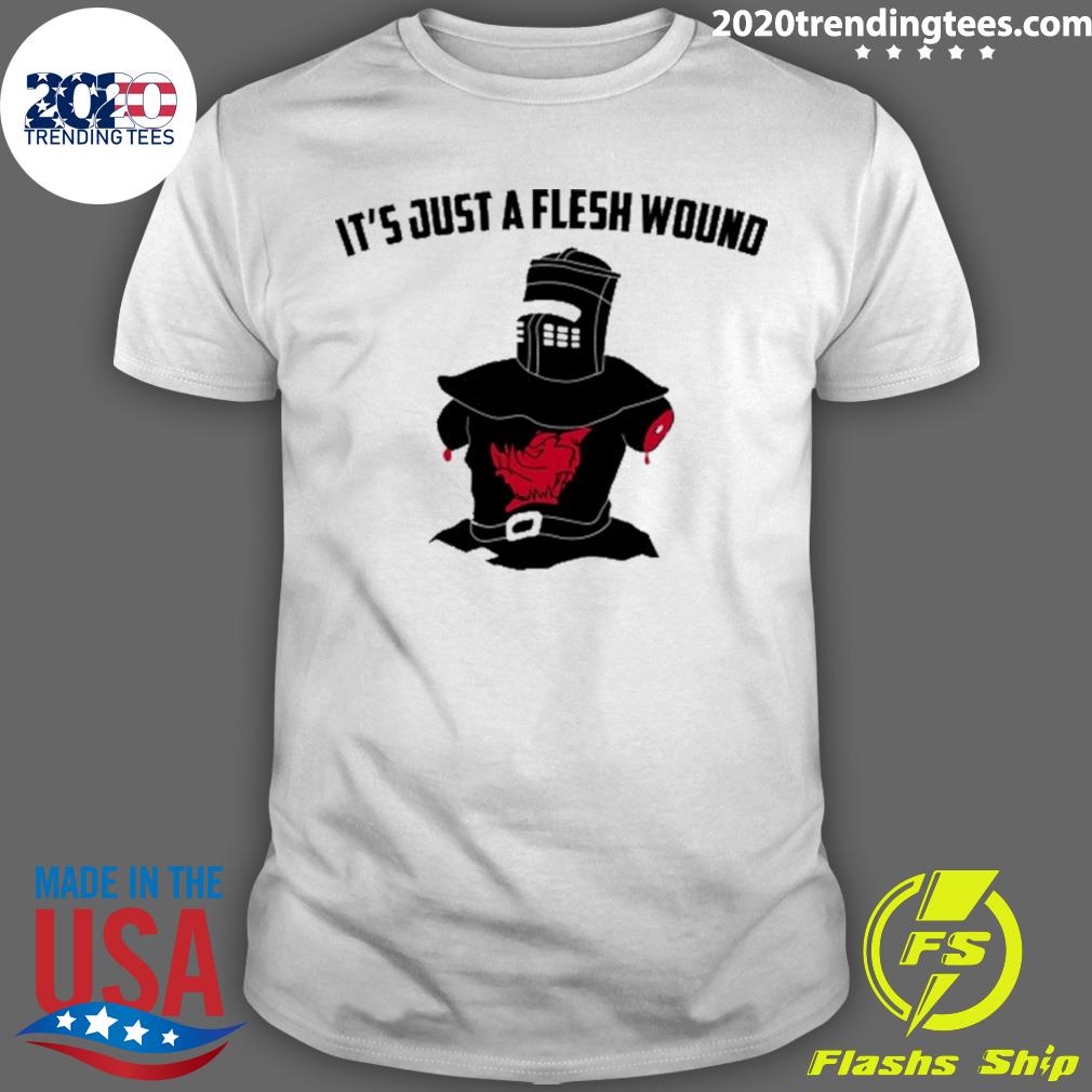 It's Just A Flesh Wound - Adult & Kids T-Shirts, Sweatshirts & Hoodies apparel design preview 1