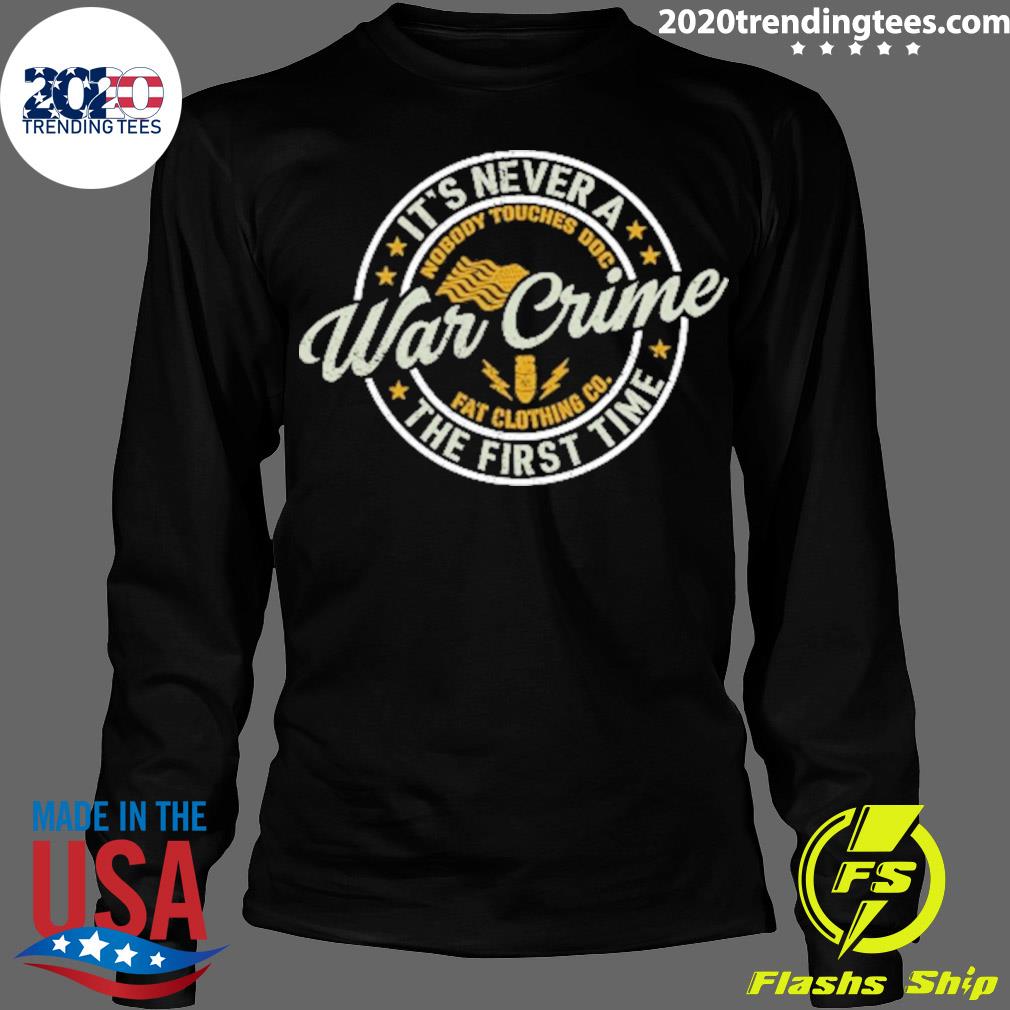 It's Never A Was Crime The First Time - Adult & Kids T-Shirts, Sweatshirts & Hoodies apparel design preview 4