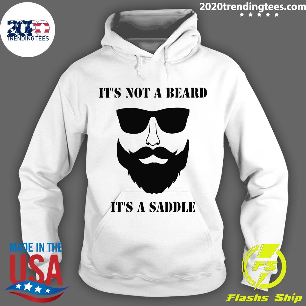 It's Not A Beard Saddle - Adult & Kids T-Shirts, Sweatshirts & Hoodies apparel design preview 2