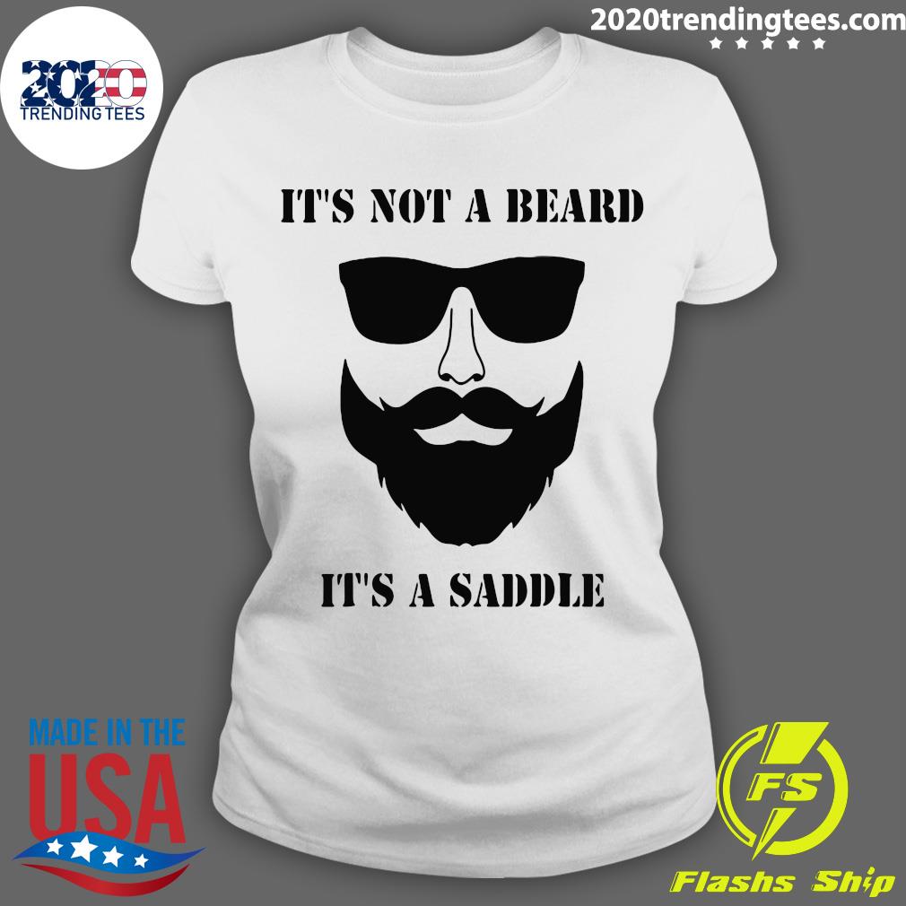 It's Not A Beard Saddle - Adult & Kids T-Shirts, Sweatshirts & Hoodies apparel design preview 3