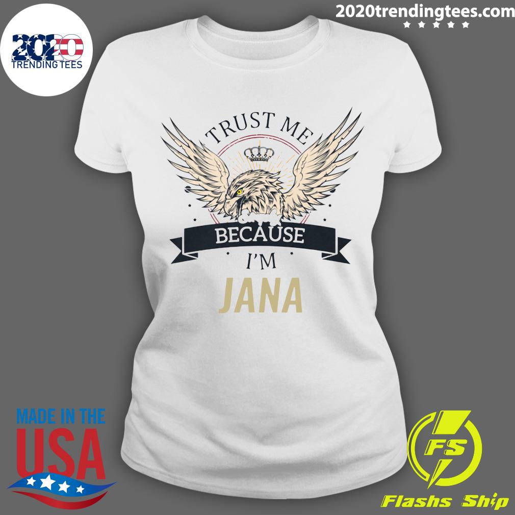 Jana Trust Me Because I'm Simply - Adult & Kids T-Shirts, Sweatshirts & Hoodies apparel design preview 3