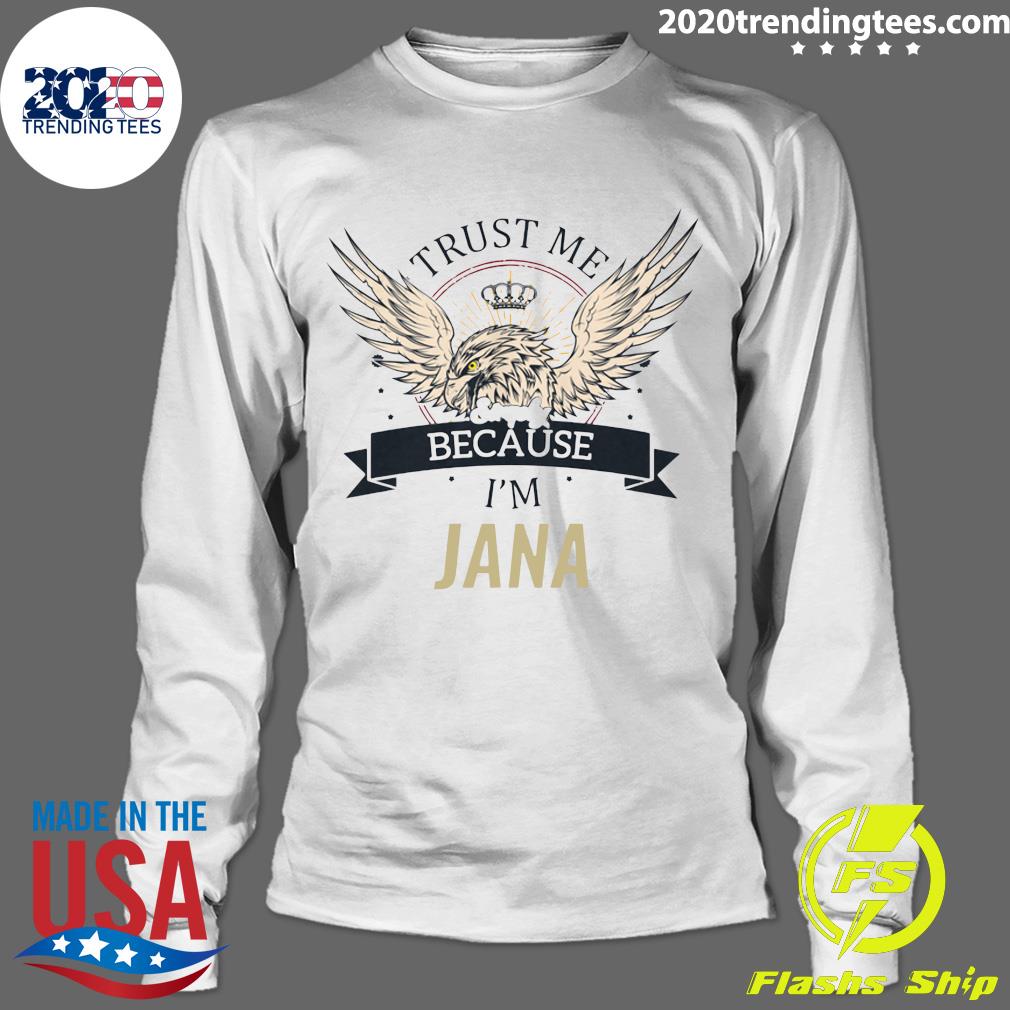 Jana Trust Me Because I'm Simply - Adult & Kids T-Shirts, Sweatshirts & Hoodies apparel design preview 4