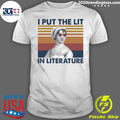 Jane Austen I Put The Lit In Literature Vintage - Adult & Kids T-Shirts, Sweatshirts & Hoodies apparel design preview 1