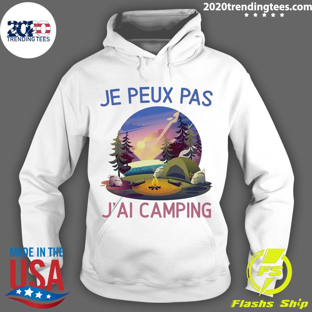 Je Peux Pas JAi Camping - Adult & Kids T-Shirts, Sweatshirts & Hoodies apparel design preview 2