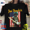 Jimi Hendrix American Flag Signature - Adult & Kids T-Shirts, Sweatshirts & Hoodies apparel design preview 1