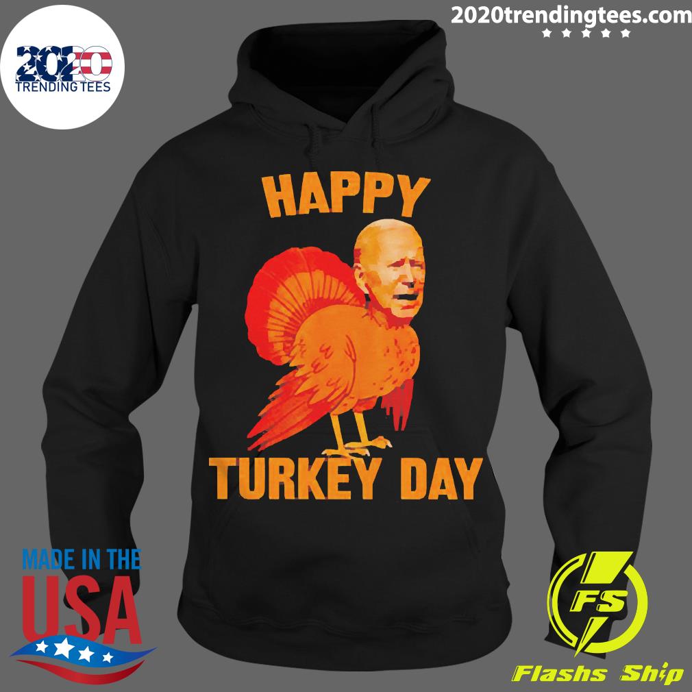 Joe Biden Happy Turkey Day - Adult & Kids T-Shirts, Sweatshirts & Hoodies apparel design preview 2