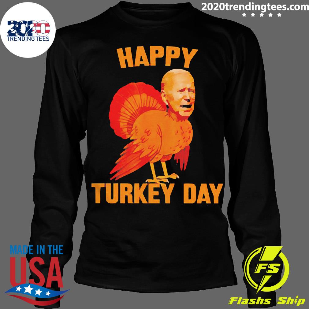 Joe Biden Happy Turkey Day - Adult & Kids T-Shirts, Sweatshirts & Hoodies apparel design preview 4