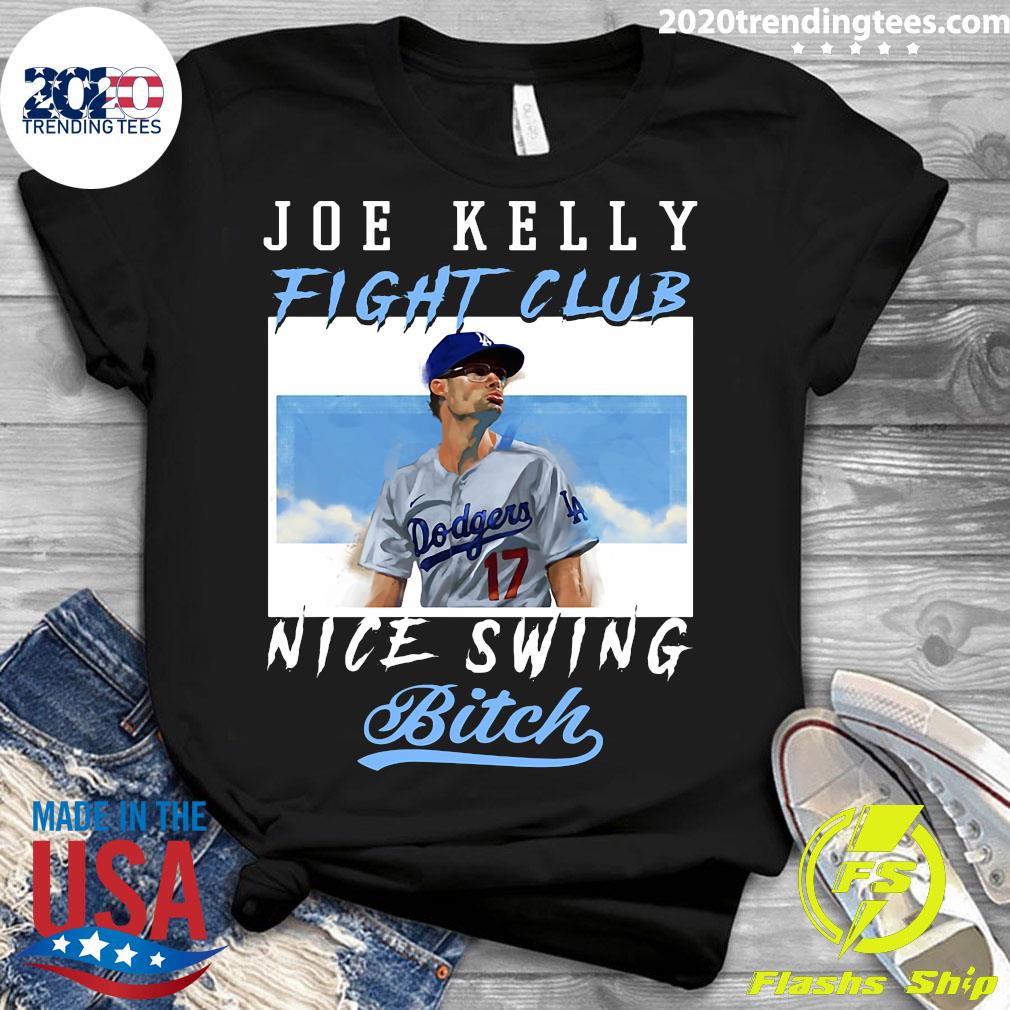 Joe Kelly Fight Club Nice Swing Bitch - Adult & Kids T-Shirts, Sweatshirts & Hoodies apparel design preview 3