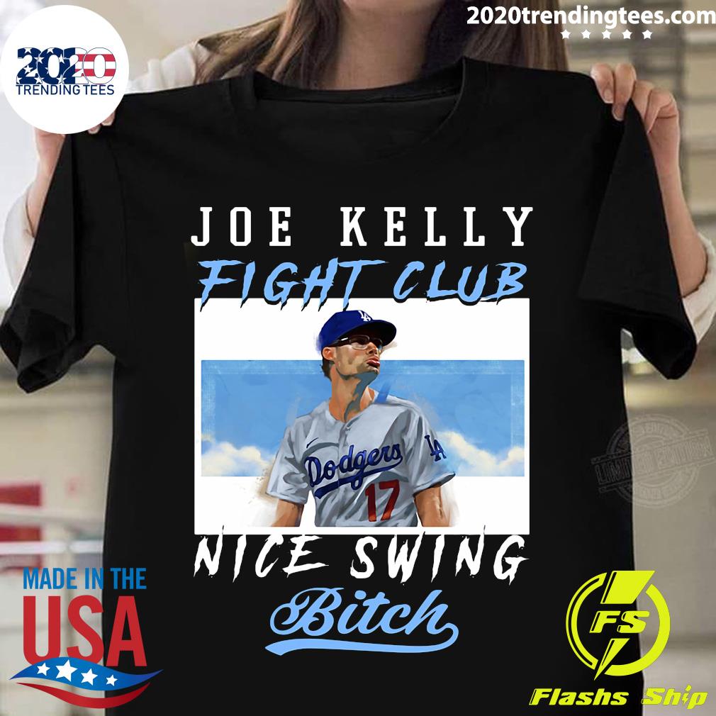 Joe Kelly Fight Club Nice Swing Bitch - Adult & Kids T-Shirts, Sweatshirts & Hoodies apparel design preview 1