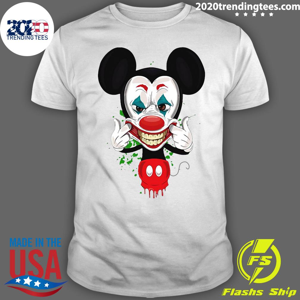 Joker New Mickey Mouse - Adult & Kids T-Shirts, Sweatshirts & Hoodies apparel design preview 1