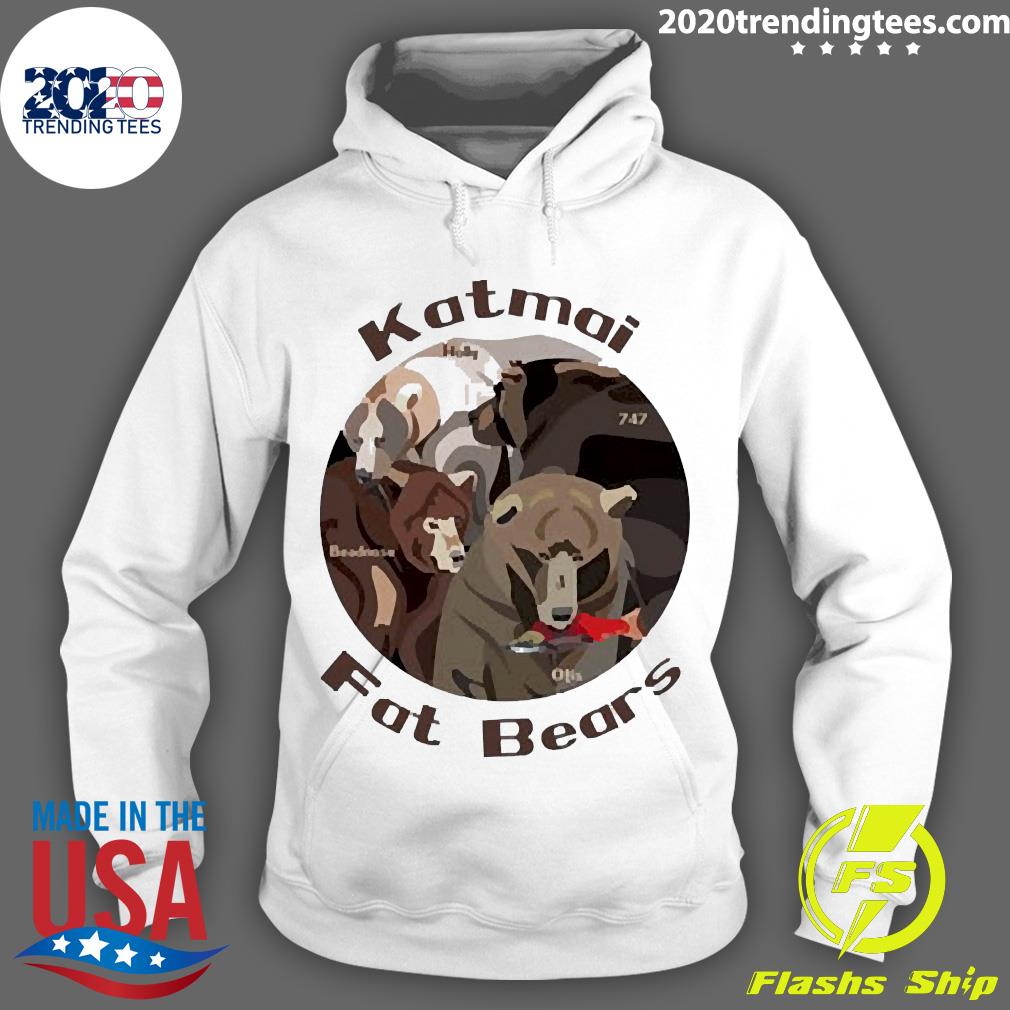 Katmai Fat Bears - Adult & Kids T-Shirts, Sweatshirts & Hoodies apparel design preview 2