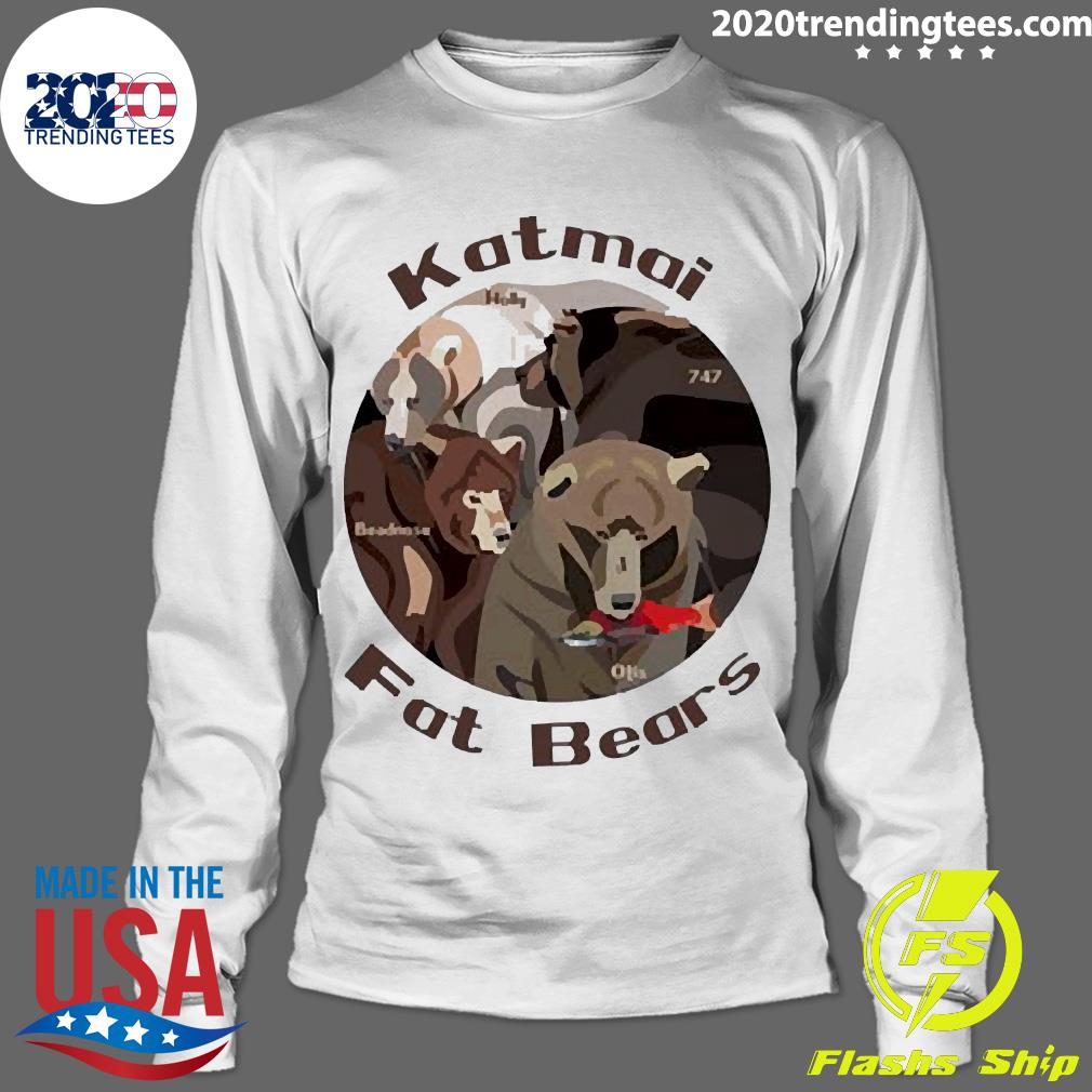 Katmai Fat Bears - Adult & Kids T-Shirts, Sweatshirts & Hoodies apparel design preview 4