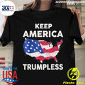 Keep America Trumpless Poor Flag - Adult & Kids T-Shirts, Sweatshirts & Hoodies apparel design preview 1
