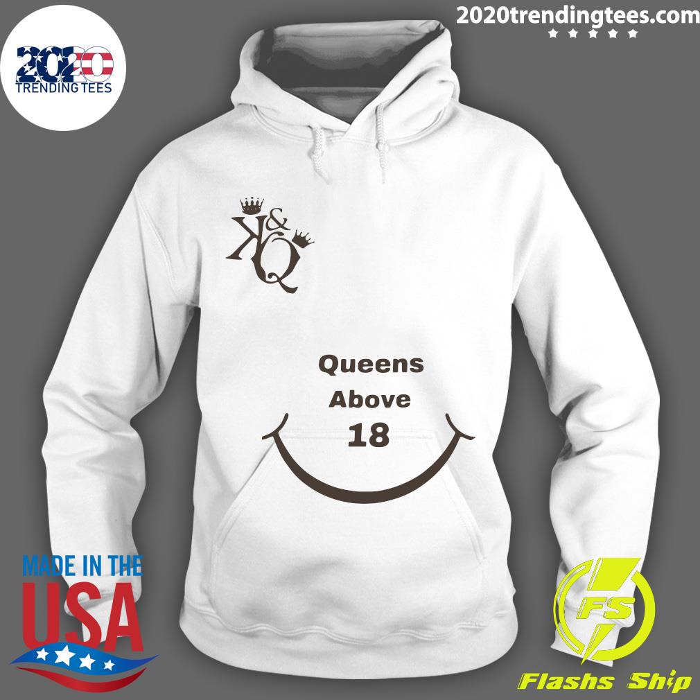 Kings And Queens Above 18 Tiktok Merch - Adult & Kids T-Shirts, Sweatshirts & Hoodies apparel design preview 2