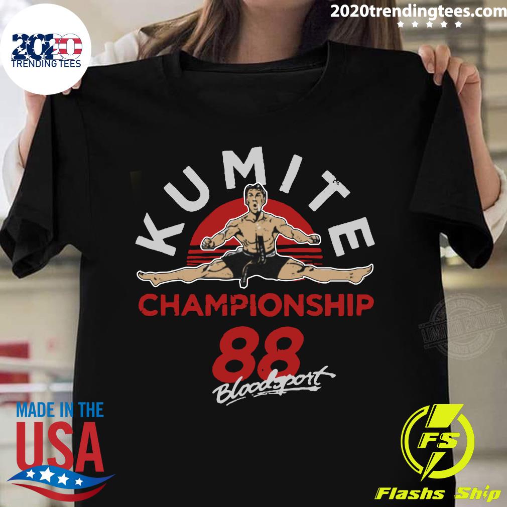 Kumite Championship 88 Bloodsport - Adult & Kids T-Shirts, Sweatshirts & Hoodies apparel design preview 1
