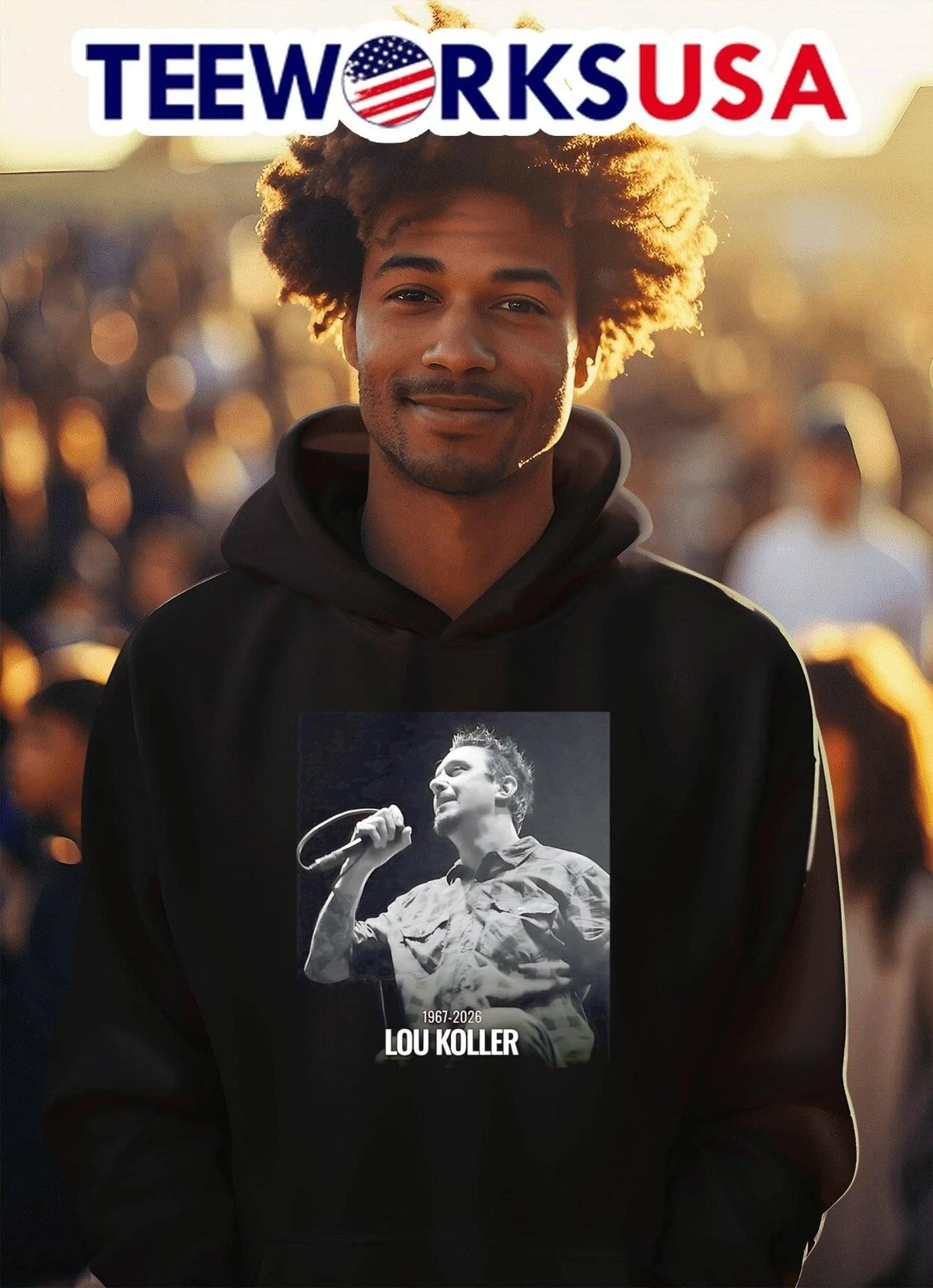 1967-2026 Lou Koller - Adult & Kids T-Shirts, Sweatshirts & Hoodies apparel design preview 2
