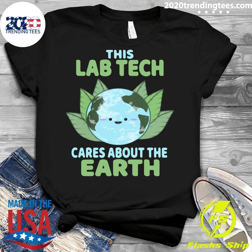 Lab Tech Earth Day Environmental Awareness - Adult & Kids T-Shirts, Sweatshirts & Hoodies apparel design preview 3