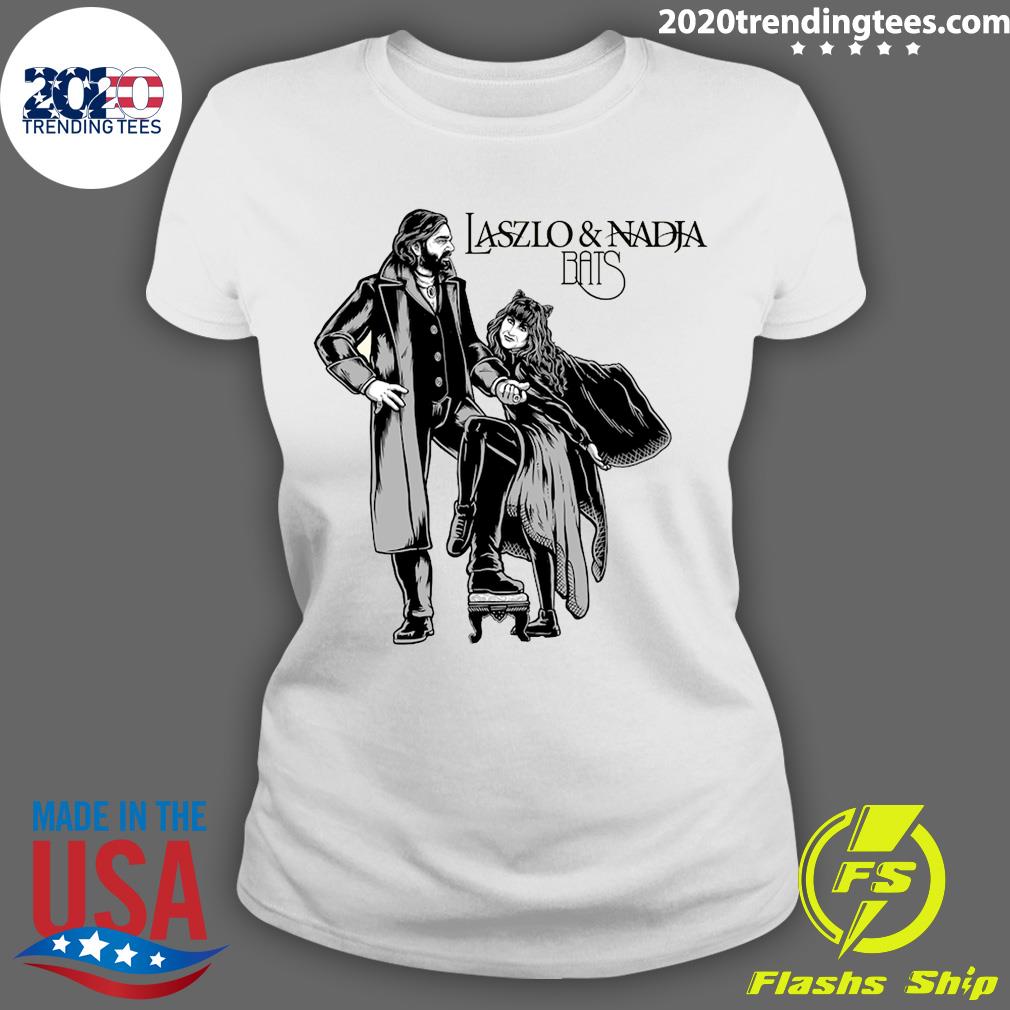 Laszlo And Nadja Bats - Adult & Kids T-Shirts, Sweatshirts & Hoodies apparel design preview 3