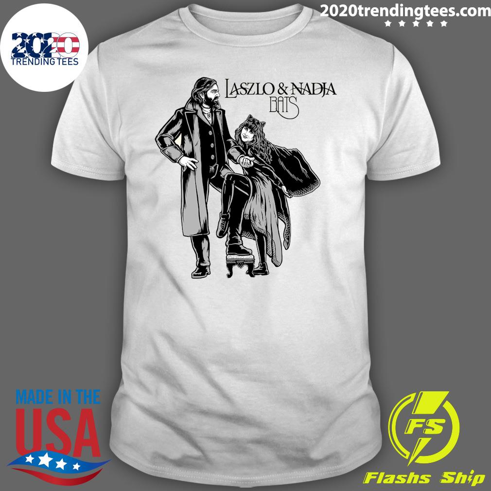 Laszlo And Nadja Bats - Adult & Kids T-Shirts, Sweatshirts & Hoodies apparel design preview 1