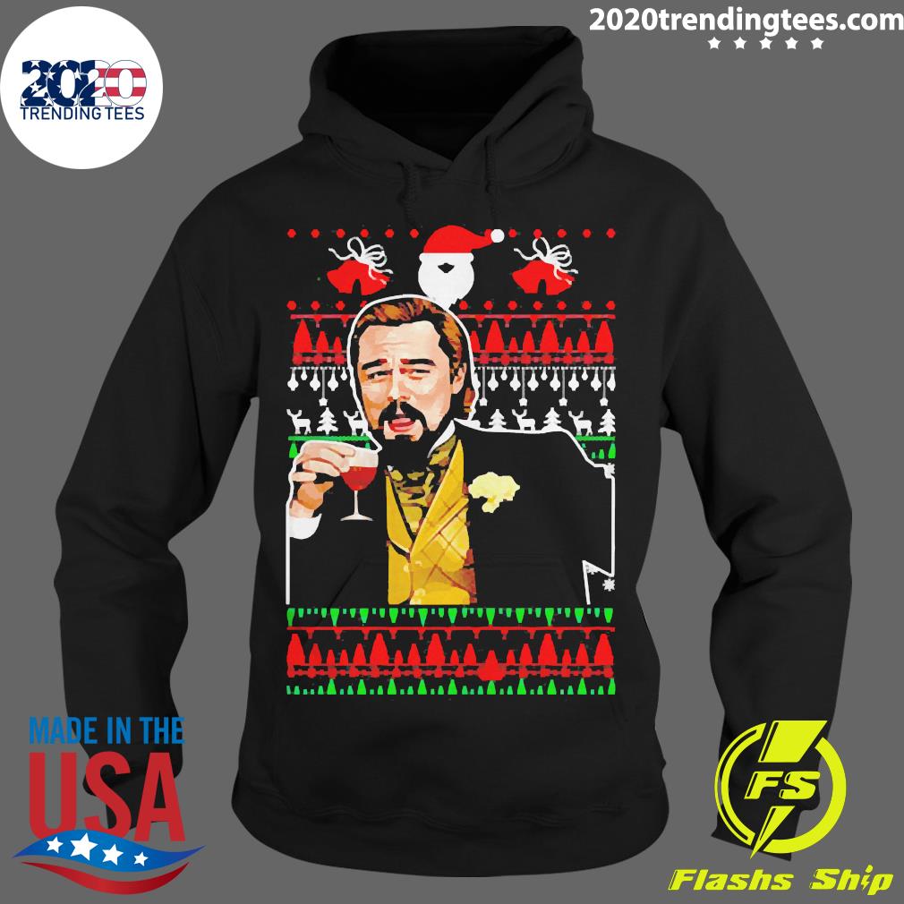 Laughing Leo Ugly Christmas - Adult & Kids T-Shirts, Sweatshirts & Hoodies apparel design preview 2