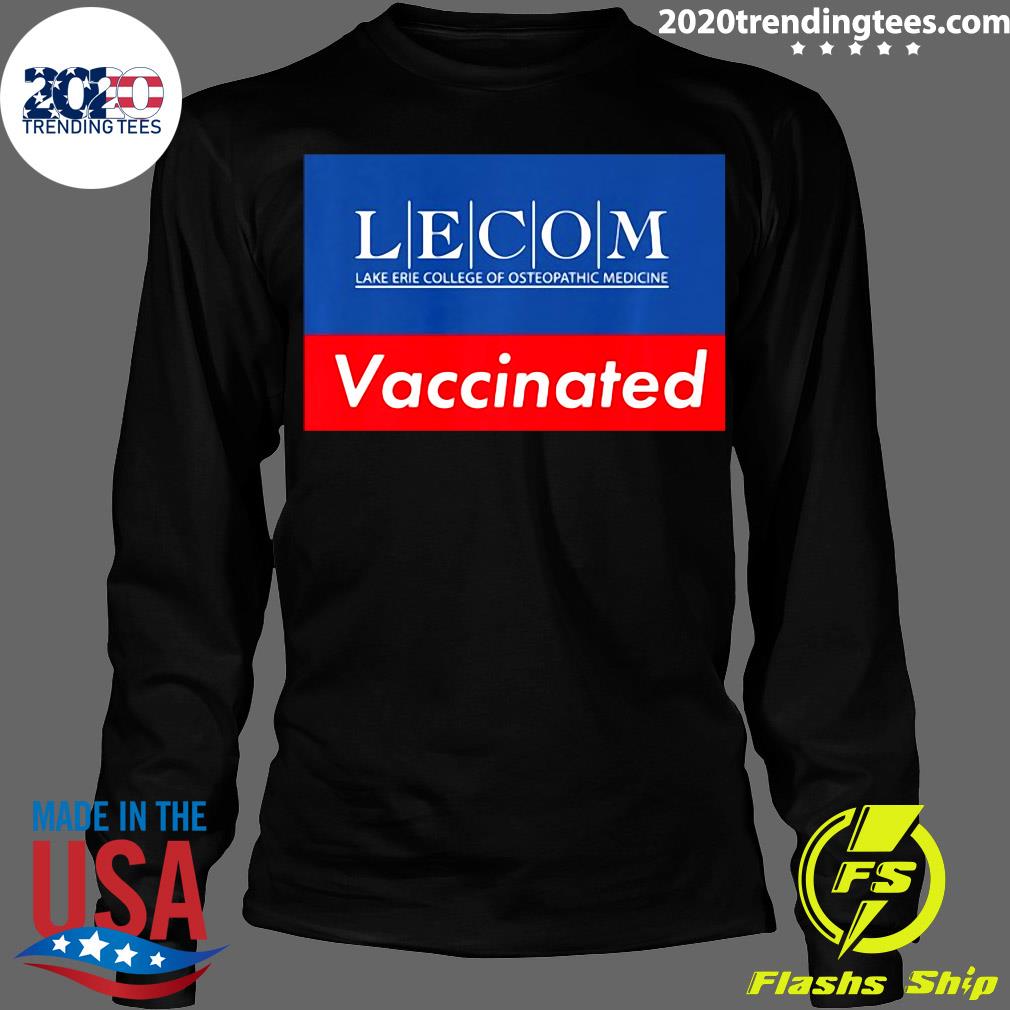 Lecom Vaccinated Awareness - Adult & Kids T-Shirts, Sweatshirts & Hoodies apparel design preview 4