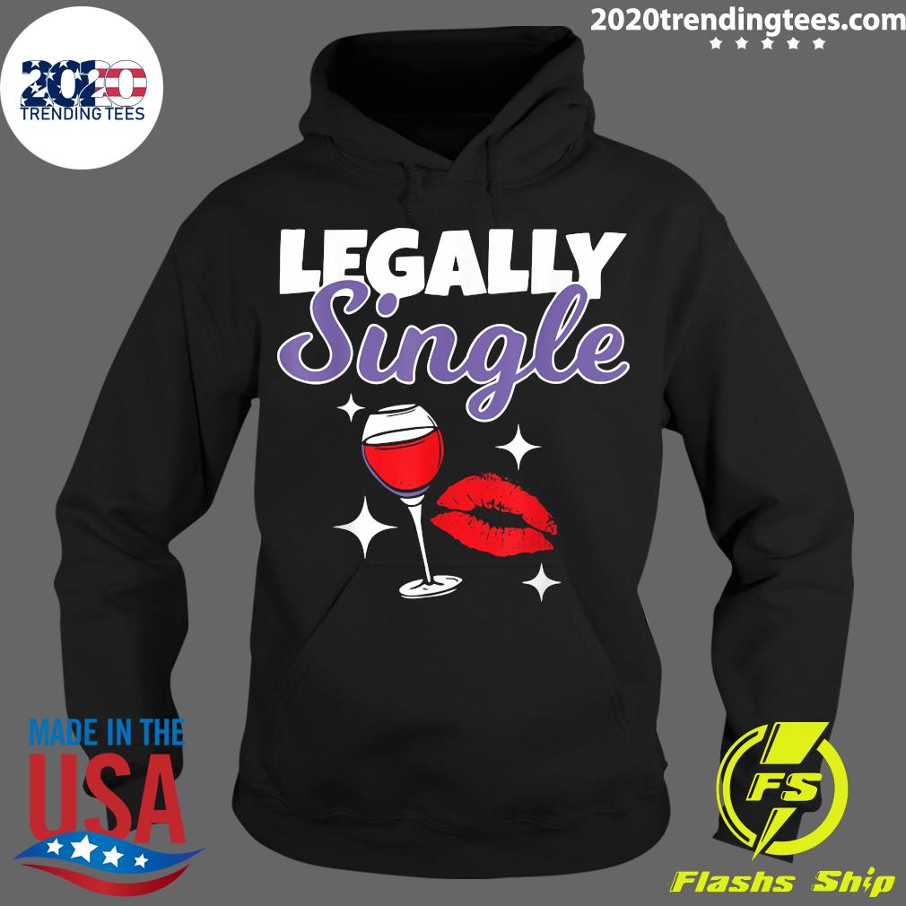 Legally Single Divorce Status Party Celebration - Adult & Kids T-Shirts, Sweatshirts & Hoodies apparel design preview 2
