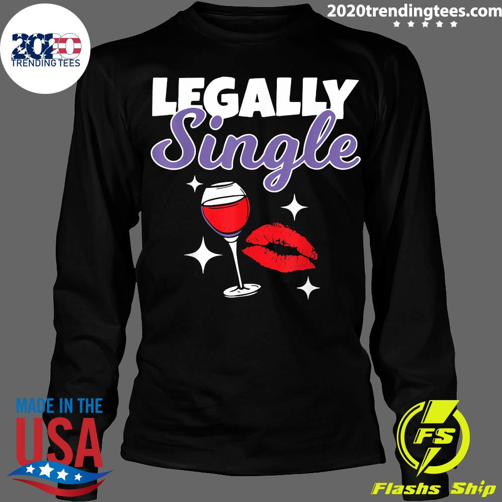 Legally Single Divorce Status Party Celebration - Adult & Kids T-Shirts, Sweatshirts & Hoodies apparel design preview 4