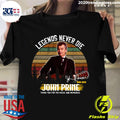 Legends Never Die John Prine - Adult & Kids T-Shirts, Sweatshirts & Hoodies apparel design preview 1