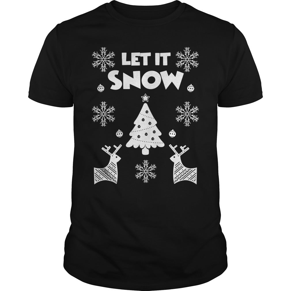 Let It Snow Christmas Ugly - Adult & Kids T-Shirts, Sweatshirts & Hoodies apparel design preview 1