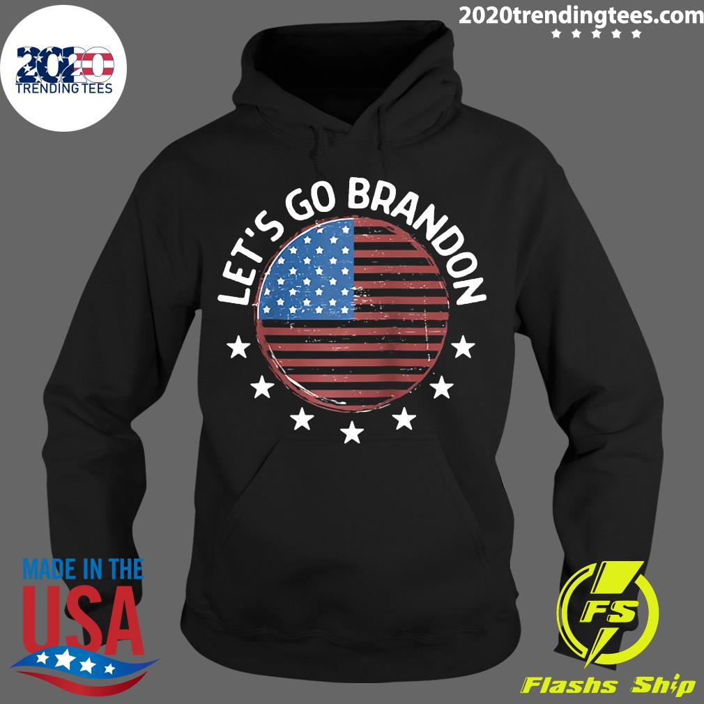 Let's Go Brandon Conservative Us Flag Merica Gift - Adult & Kids T-Shirts, Sweatshirts & Hoodies apparel design preview 2