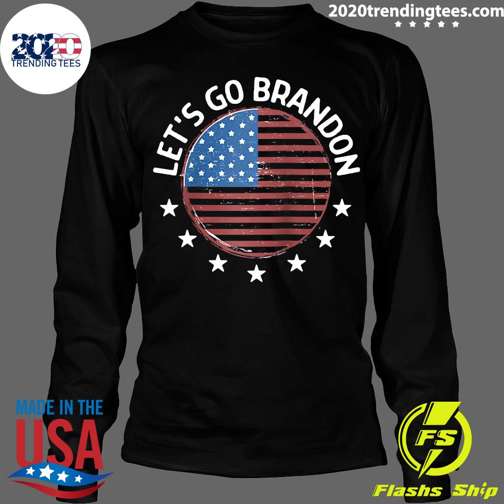 Let's Go Brandon Conservative Us Flag Merica Gift - Adult & Kids T-Shirts, Sweatshirts & Hoodies apparel design preview 4