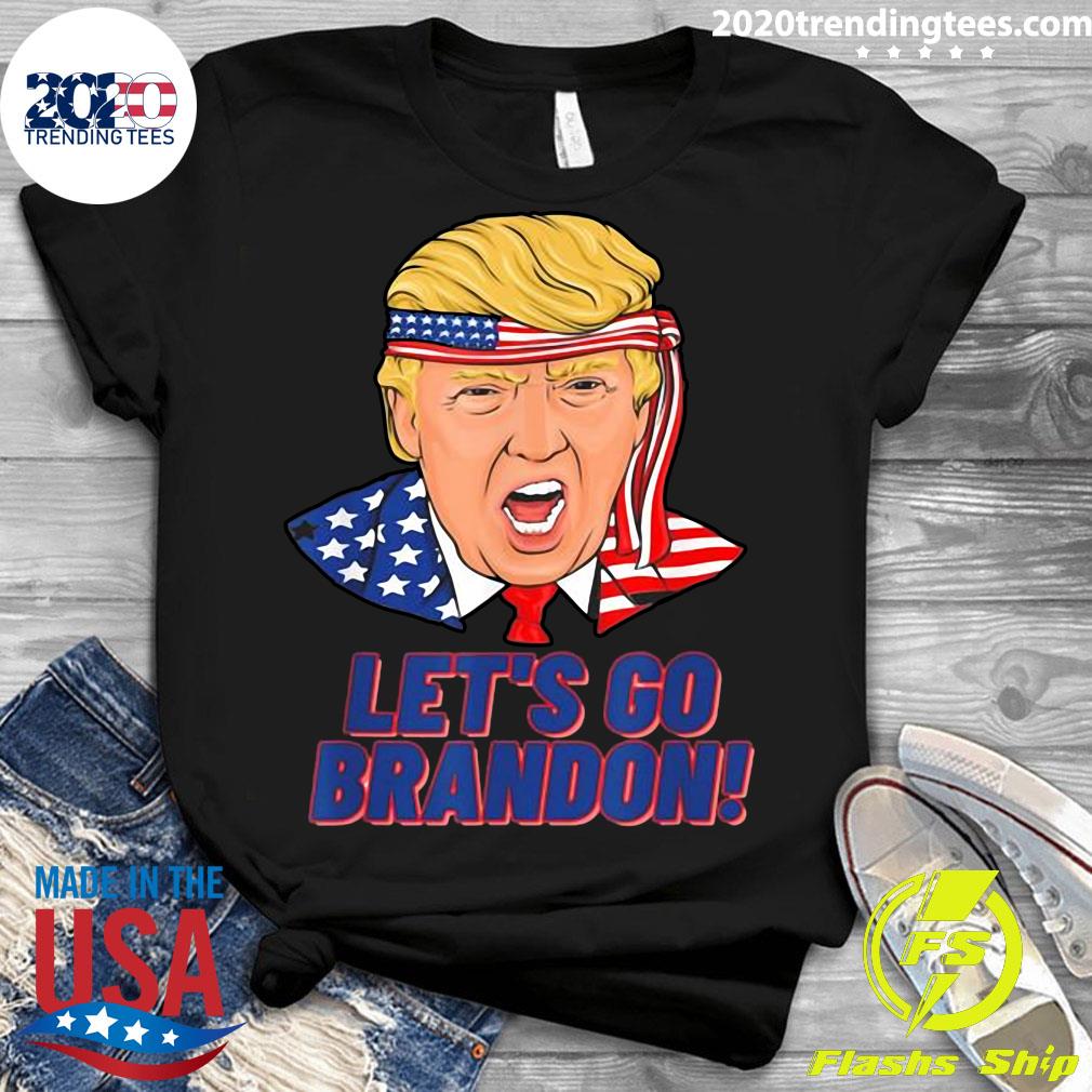 Let's Go BrandonChant Impeach Biden Pro Trump - Adult & Kids T-Shirts, Sweatshirts & Hoodies apparel design preview 3