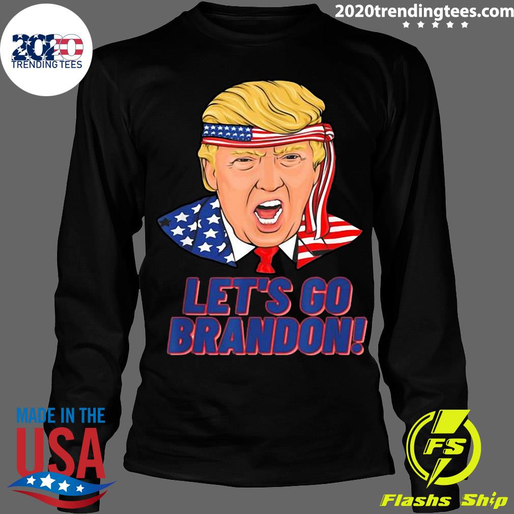 Let's Go BrandonChant Impeach Biden Pro Trump - Adult & Kids T-Shirts, Sweatshirts & Hoodies apparel design preview 4