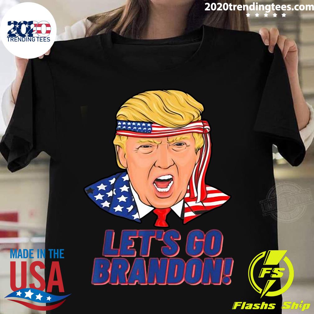 Let's Go BrandonChant Impeach Biden Pro Trump - Adult & Kids T-Shirts, Sweatshirts & Hoodies apparel design preview 1