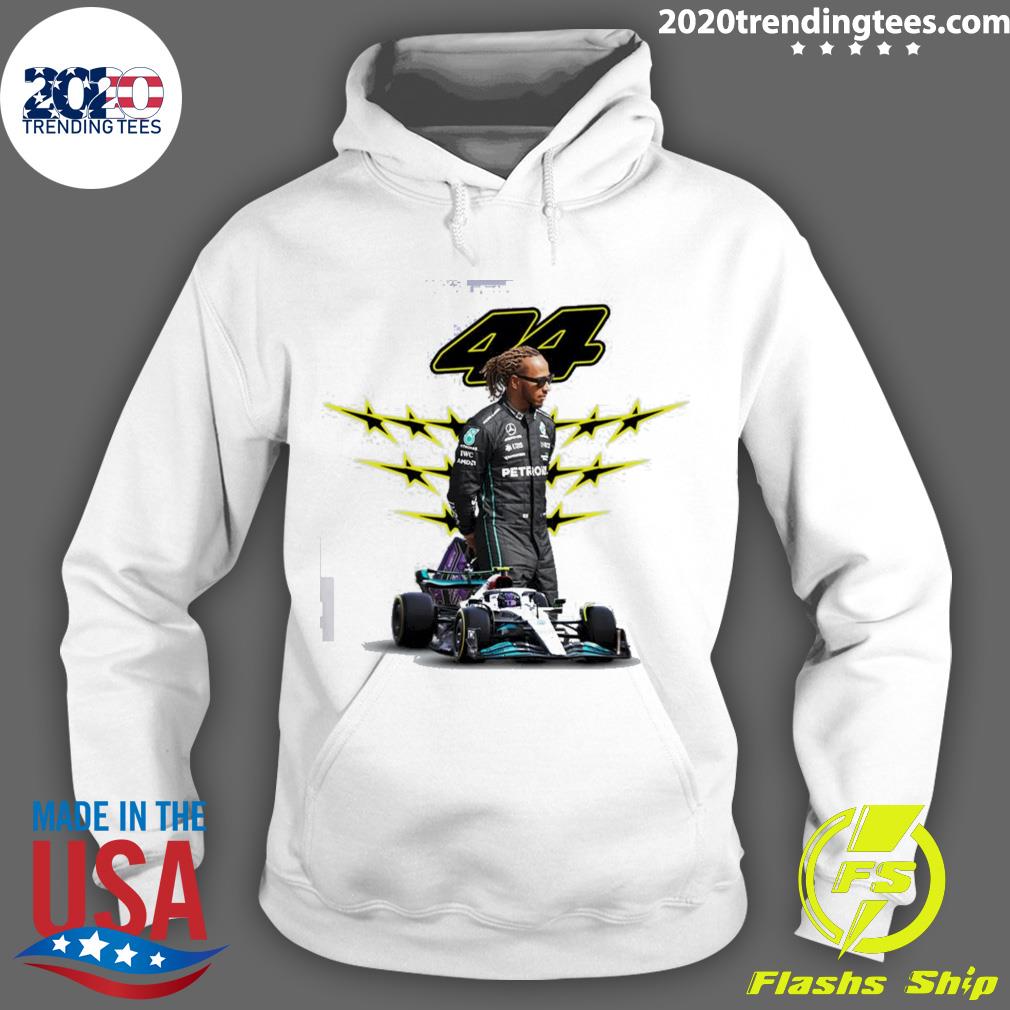 Lewis Hamilton 44 Racing - Adult & Kids T-Shirts, Sweatshirts & Hoodies apparel design preview 2