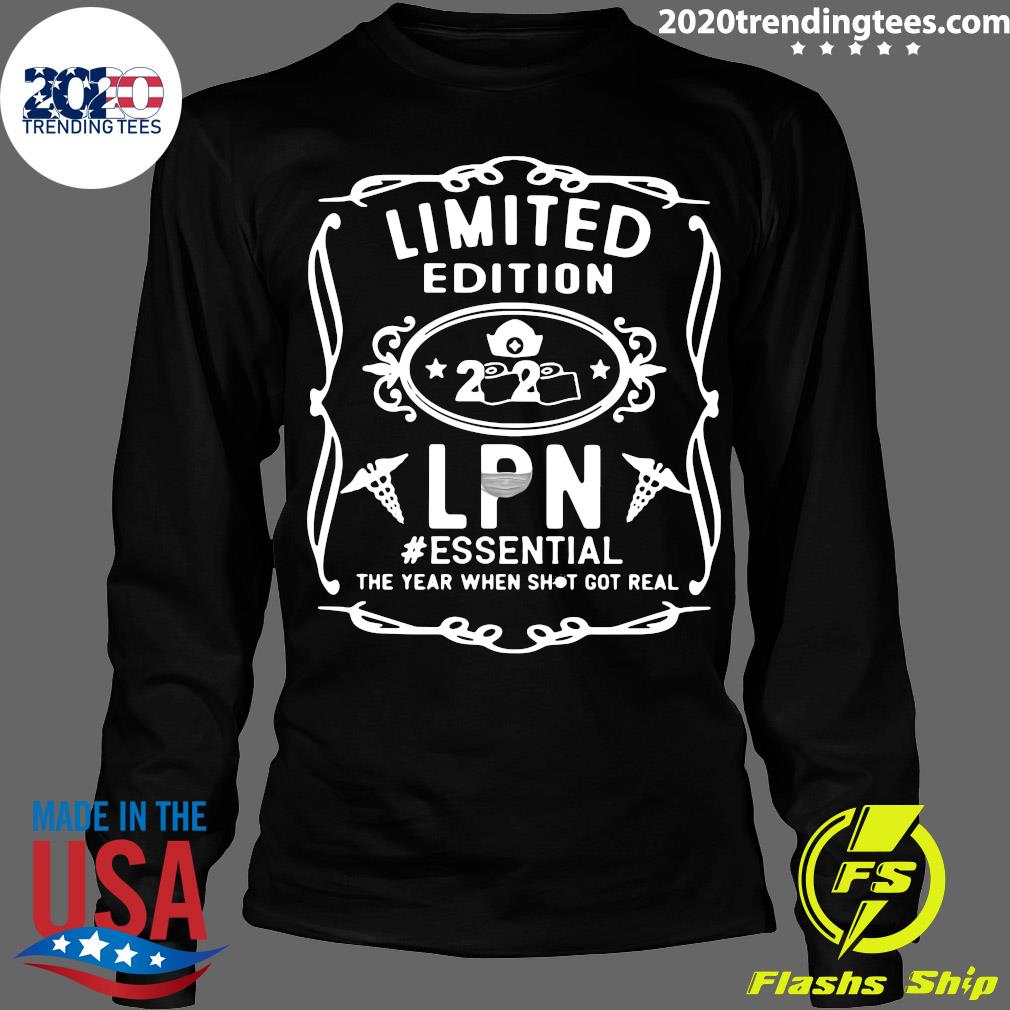 Limited Edition 2020 LPN #Essential - Adult & Kids T-Shirts, Sweatshirts & Hoodies apparel design preview 4