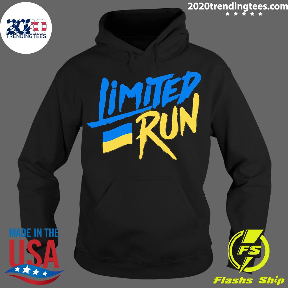 Limited Run Games Stands With Ukraine - Adult & Kids T-Shirts, Sweatshirts & Hoodies apparel design preview 2