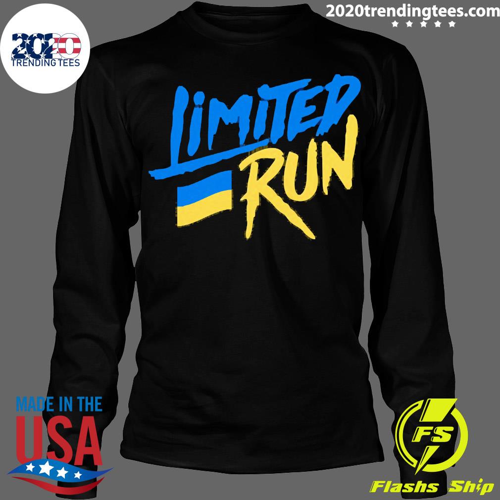 Limited Run Games Stands With Ukraine - Adult & Kids T-Shirts, Sweatshirts & Hoodies apparel design preview 4