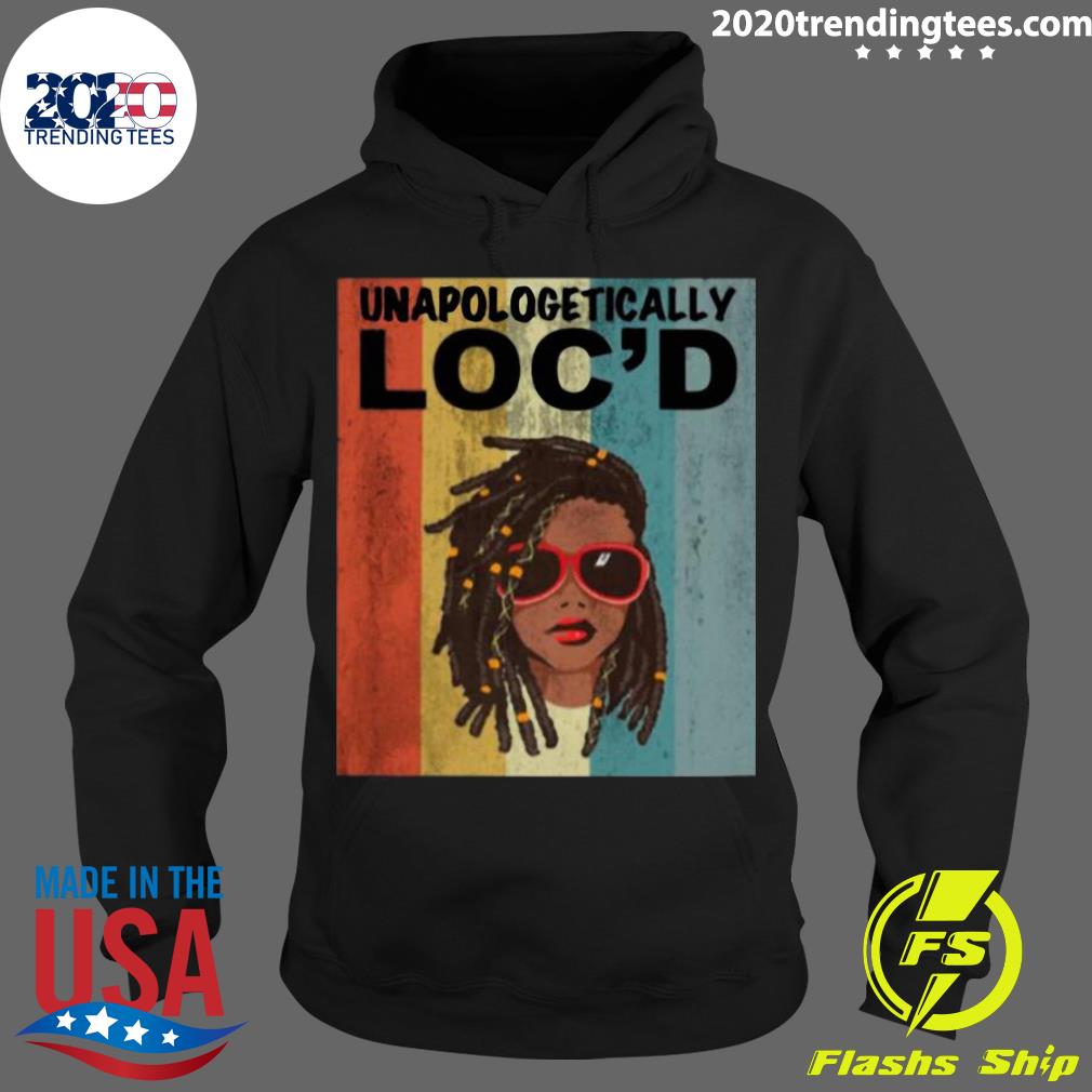 Loc'd Unapologetically Vintage Retro - Adult & Kids T-Shirts, Sweatshirts & Hoodies apparel design preview 2
