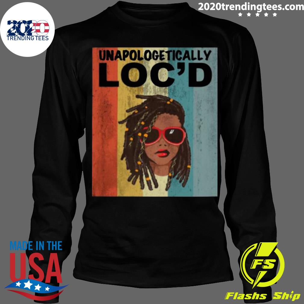 Loc'd Unapologetically Vintage Retro - Adult & Kids T-Shirts, Sweatshirts & Hoodies apparel design preview 4
