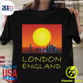 London City Skyscraper Skylines Silhouette Vintage - Adult & Kids T-Shirts, Sweatshirts & Hoodies apparel design preview 1