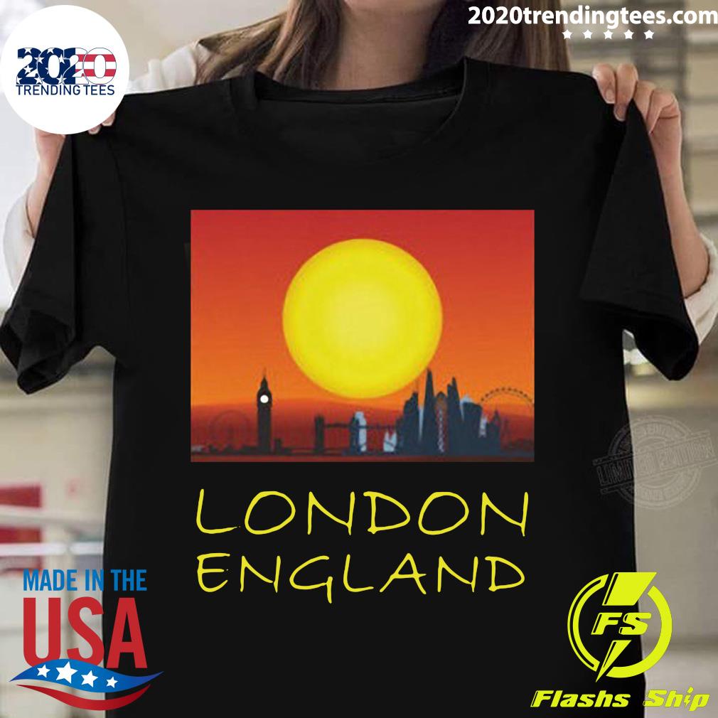 London City Skyscraper Skylines Silhouette Vintage - Adult & Kids T-Shirts, Sweatshirts & Hoodies apparel design preview 1