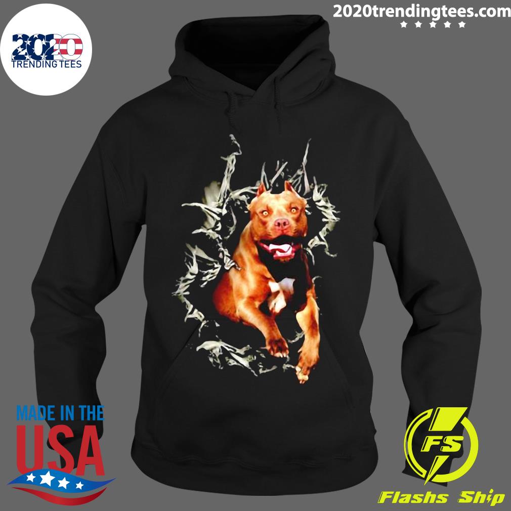 Love Pitbull Tear Art - Adult & Kids T-Shirts, Sweatshirts & Hoodies apparel design preview 2
