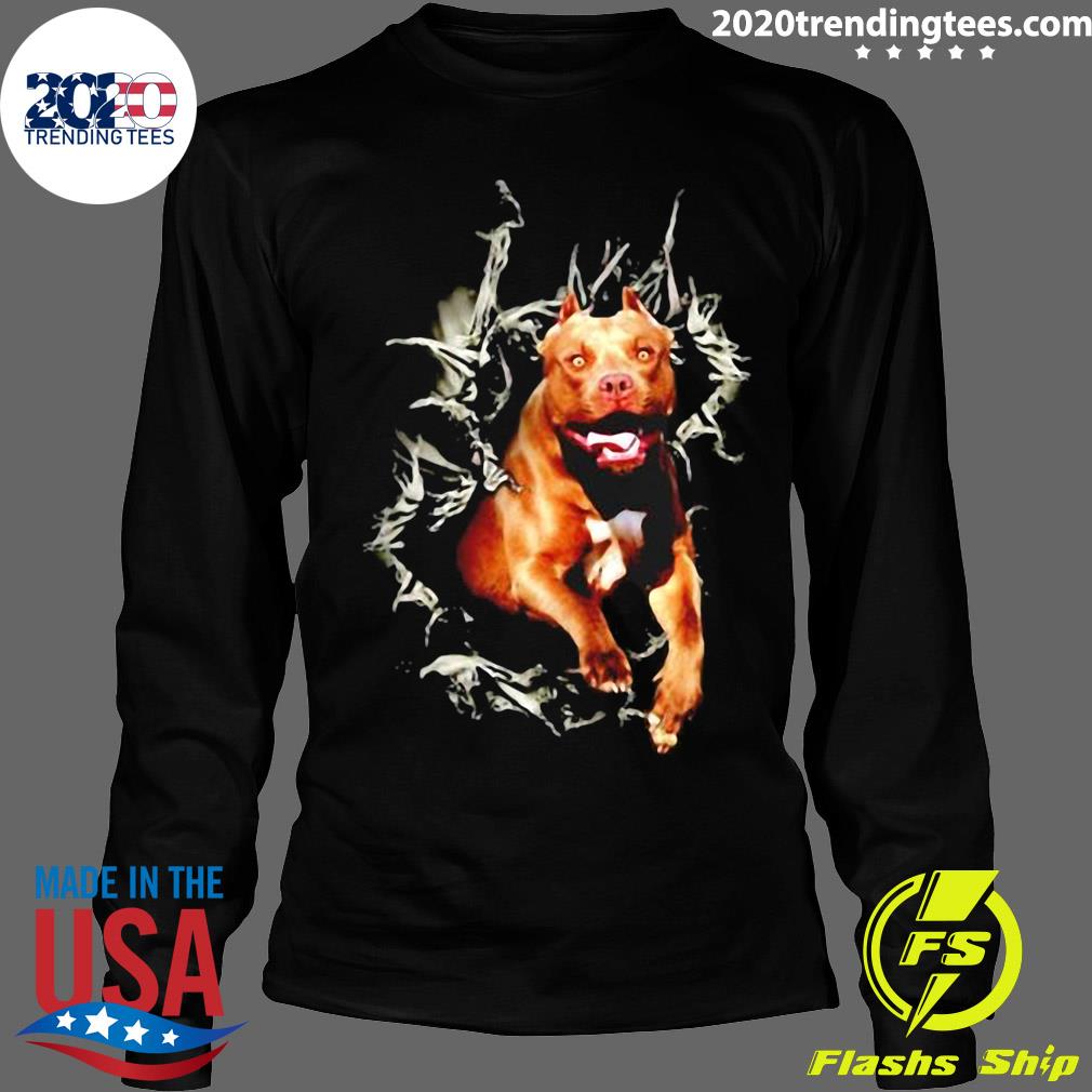 Love Pitbull Tear Art - Adult & Kids T-Shirts, Sweatshirts & Hoodies apparel design preview 4