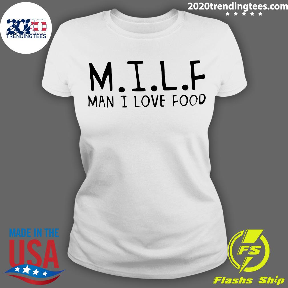 M.I.L.F Man I Love Food - Adult & Kids T-Shirts, Sweatshirts & Hoodies apparel design preview 3